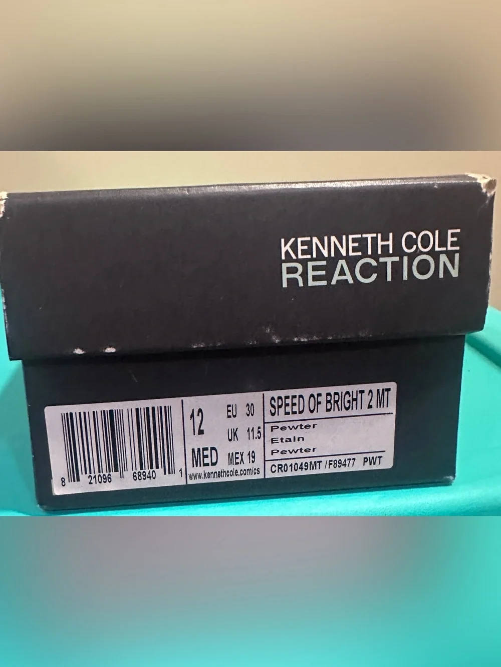 Kenneth Cole Reaction Speed of Bright‎ Girls Jeweled Sandals, Sz 12